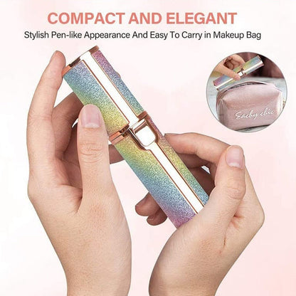 ✨ Depiladora Facial & Perfiladora de Cejas 2 en 1